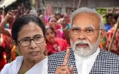मोदी फिर सत्ता में आएंगे तो विपक्ष के लोग सलाखों के पीछे जाएंगे : ममता बनर्जी