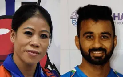 टोक्यो ओलंपिक के उद्घाटन समारोह में मैरीकॉम और मनप्रीत सिंह उठाएंगे भारत का झंडा