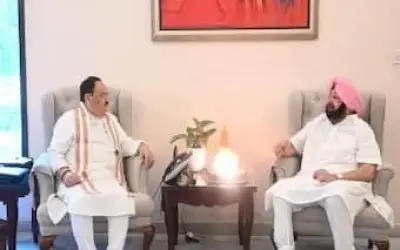 आज अपनी पार्टी का विलय कर बीजेपी में शामिल होंगे अमरिंदर सिंह
