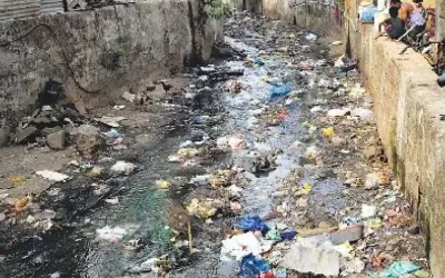 ठाणे में नालों का टेस्ट मैच