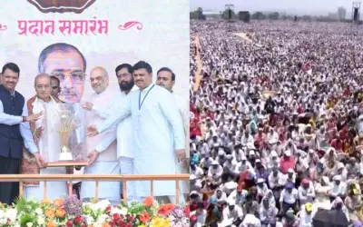 नवी मुंबई में महाराष्ट्र भूषण पुरस्कार के कार्यक्रम में लू लगने से 11 लोगों की मौत
