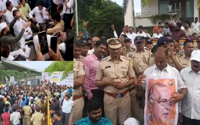 नासिक में एनसीपी के शरद पवार और अजित पवार समर्थकों में हुआ राडा !