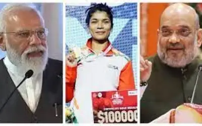 विश्व मुक्केबाजी चैंपियनशिप में भारत की निखत जरीन को पीएम मोदी और अमित शाह ने दी बधाई