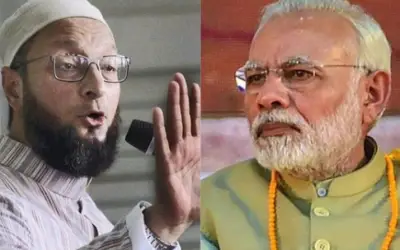 मुस्लिम मुद्दे पर ओवैसी ने मोदी पर साधा निशाना