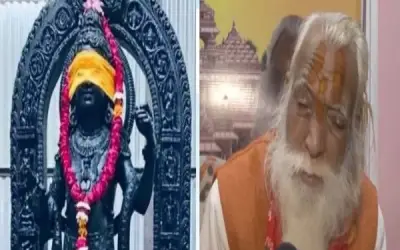 प्राण-प्रतिष्ठा से पहले श्रीरामलला की मूर्ति की वायरल फोटो पर भड़के मुख्य पुजारी सत्येंद्र दास