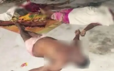 पति से विवाद के बाद पत्नी ने चार बेटियों के साथ आत्महत्या की