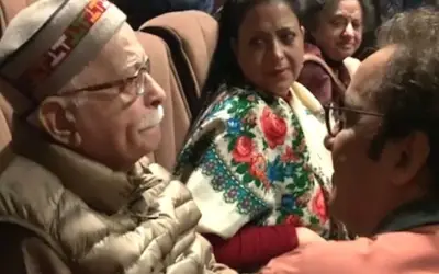 फिल्म शिकारा देख रो पड़े लालकृष्ण आडवाणी
