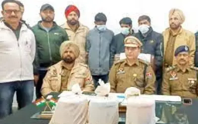 पांच किलो अफीम के साथ तीन तस्कर गिरफ्तार
