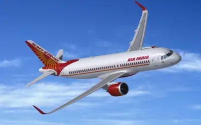 झटके लगने से एयर इंडिया में यात्रियों को लगी चोट