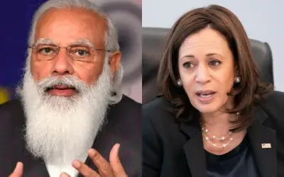 कमला हैरिस ने पीएम मोदी के समक्ष उठाया आतंकवाद का मुद्दा