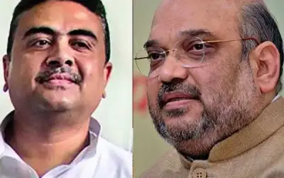 सुवेंदु अधिकारी ने की गृहमंत्री अमित शाह से मुलाक़ात
