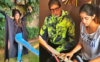 नातिन हुई ग्रैजुएट तो अमिताभ ने रखी पार्टी