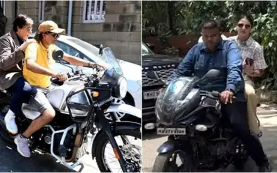 बिना हेलमेट बाइक की सवारी के बाद अमिताभ बच्चन और अनुष्का शर्मा के खिलाफ एक्शन में मुंबई पुलिस
