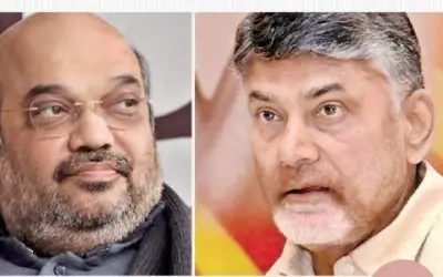 नायडू की राजनीति समाप्त होने वाली है: शाह
