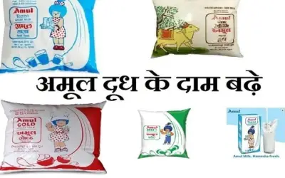 आम जनता को झेलनी पड़ रही है महंगाई की मार, अमूल ने फिर बढ़ाए दूध के दाम