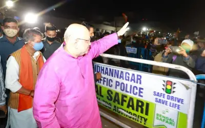 पश्चिम बंगाल में बीजेपी का तूफानी दौरा