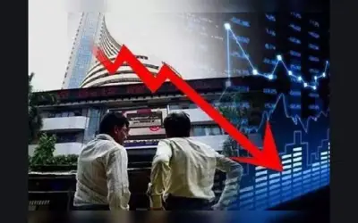 कोरोना के खौफ से शेयर बाज़ार में भारी गिरावट