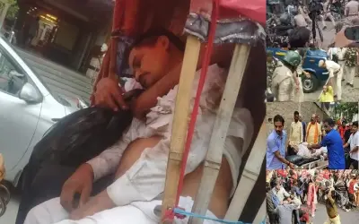पुलिस की लाठीचार्ज में बीजेपी नेता की हुई मौत,  बीजेपी ने कहा - भ्रष्टाचारी को बचाने के लिए लोकतंत्र कुचल रही सरकार