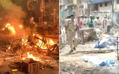 बिहार के सासाराम में फिर हिंसक धमाका