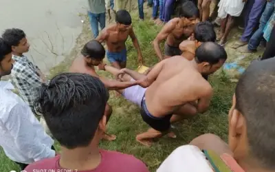 अंतिम संस्कार में गए पांच लोगों की डूबने से मौत