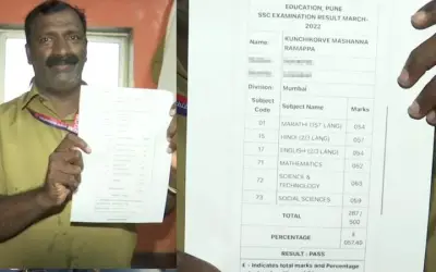 मुंबई बीएमसी के स्वीपर ने पास की 10वीं की परीक्षा