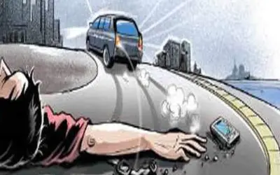 कार में सवार युवती ने तेज़ रफ़्तार से दो लोगों की जान को उड़ाया