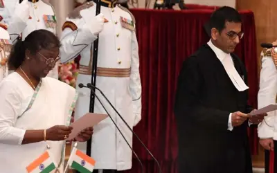 भारत के 50वें मुख्य न्यायाधीश बने न्यायमूर्ति डीवाई चंद्रचूड़