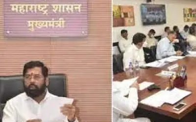 महाराष्ट्र के सीएम शिंदे ने मंत्रालय में कार्यभार संभाला