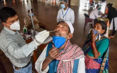 एक दिन में आए कोरोना के 56,211 नए मामले