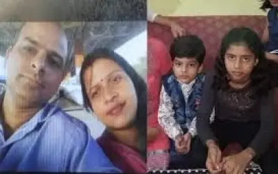 दिल्ली में शिक्षक ने की पत्नी और बच्चों की हत्या