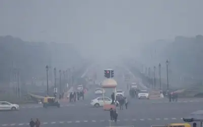 दिल्ली में शीतलहरी जैसी हालत