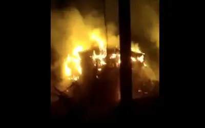 होटल में आग लगने से दस वर्ष की मासूम की मौत
