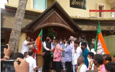 एनसीपी के गुलाब राव चव्हाण बीजेपी में शामिल