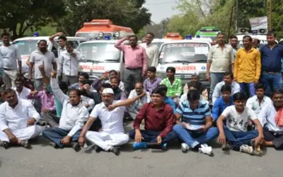 गोवा के टैक्सी ड्राइवर हड़ताल पर