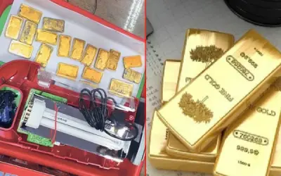 सऊदी अरब से लाइट बैटरी में सोना लानेवाले तस्कर जयपुर में गिरफ्तार