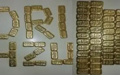 सउदी अरब से आए लोगों से 3.11 किलो सोना बरामद