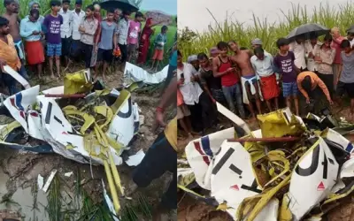 हेलीकॉप्टर गिरने से यूपी में ट्रेनी पायलट की मौत
