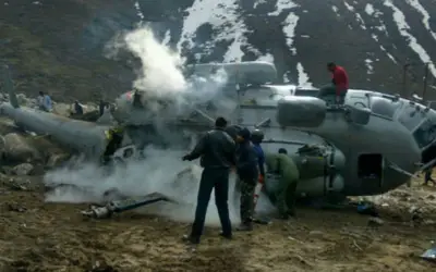 उत्तराखंड में हेलीकॉप्टर क्रैश होने से छह की मौत