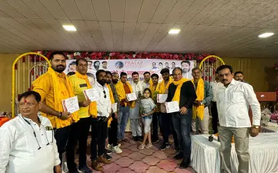 प्रताप फाउंडेशन द्वारा आयोजित कार्यक्रम में आठ पत्रकारों ने किया रक्तदान