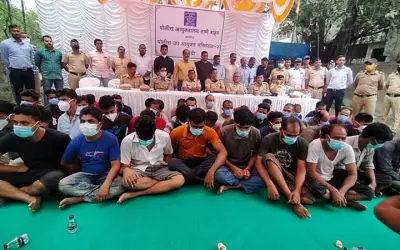 भिवंडी में बड़ी संख्या में पकड़ाए बांग्लादेशी