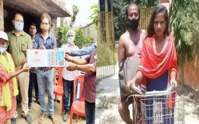 हरियाणा से दरभंगा तक साइकिल से जाने वाली ज्योति के नाम डाक टिकट जारी