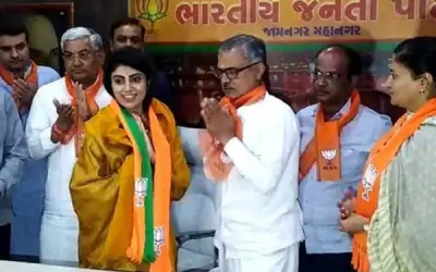 रवींद्र जाडेजा की पत्नी रिवाबा बीजेपी में