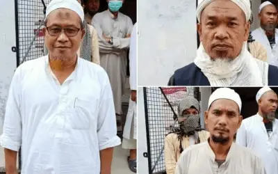 इलाहाबाद यूनिवर्सिटी के प्रोफेसर के साथ 16 विदेशी जमाती गिरफ्तार