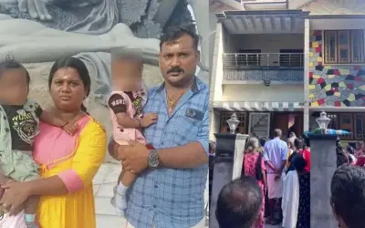 एक ही परिवार के चार सदस्य की लाश घर के अंदर मिलने से सनसनी