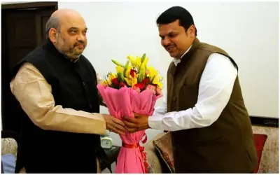 किसानों की भलाई के लिए सीएम फडणवीस अमित शाह से मिले