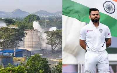 टीम इंडिया के साथ विराट कोहली ने की विशाखापट्टनम गैस हादसे के लिए प्रार्थना