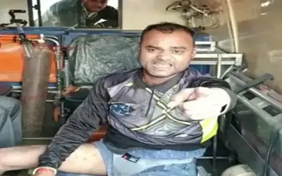 कोटा में राहुल की यात्रा के दौरान युवक ने खुद को जलाने की कोशिश की