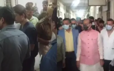 कोटा में शिव बारात के दौरान झंडे से टकराया हाईटेंशन तार, 14 बच्चे झुलसे