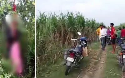 लखीमपुर खीरी में पेड़ से लटकी मिली दो नाबालिग दलित बहनों की बलात्कार के बाद गला घोंटकर हत्या
