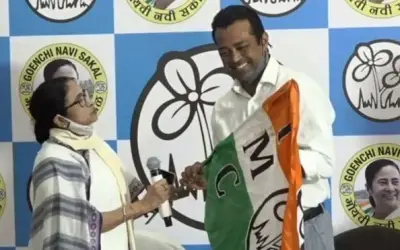 अब लिएंडर पेस हुए टीएमसी में शामिल